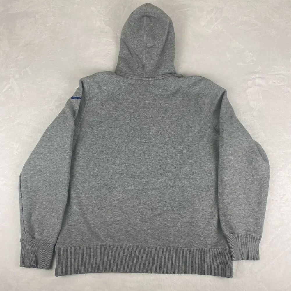 Nike NFL Indianapolis Colts Sweater Adult Large Gray Logo Hoodie Sweatshirt